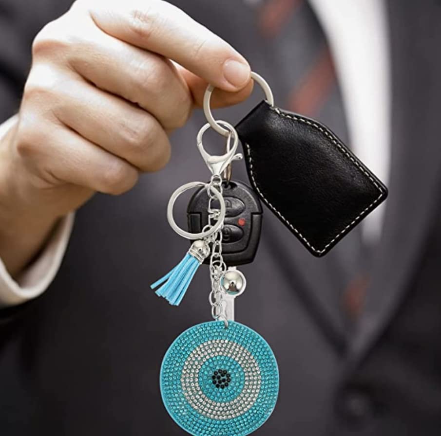 Schlüsselanhänger Nazar Boncuk, Glücksbringer, Talisman