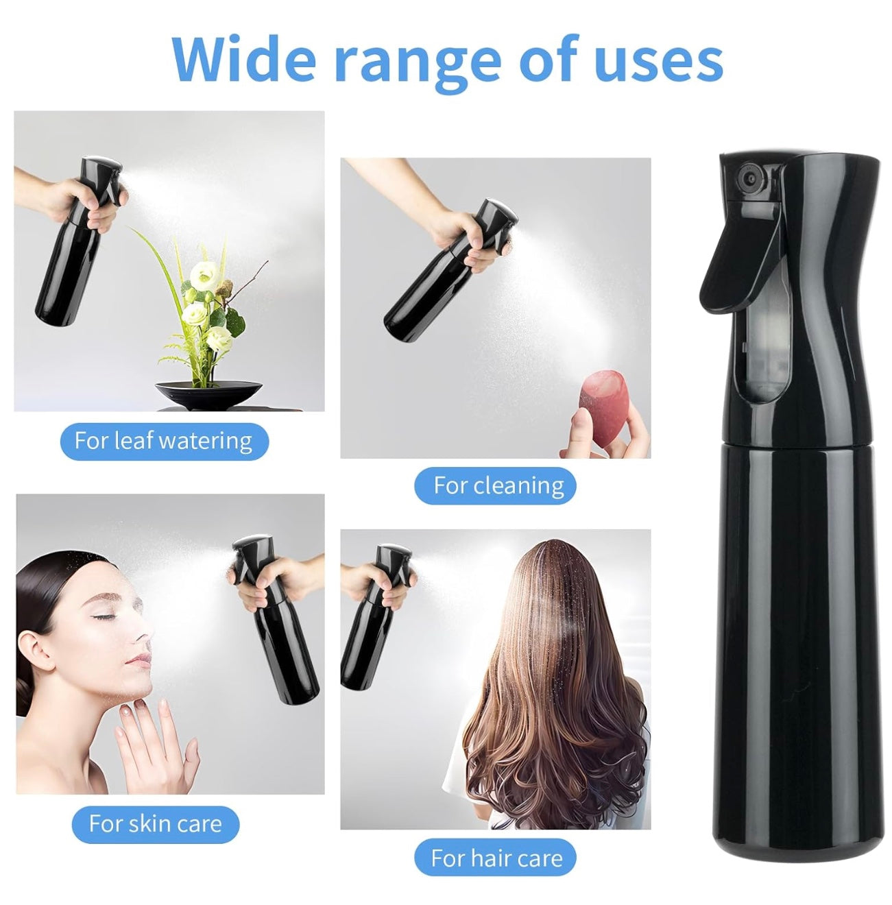 Sprühflasche Blacky ,kontinuierliche Wassernebel-Sprühflasche