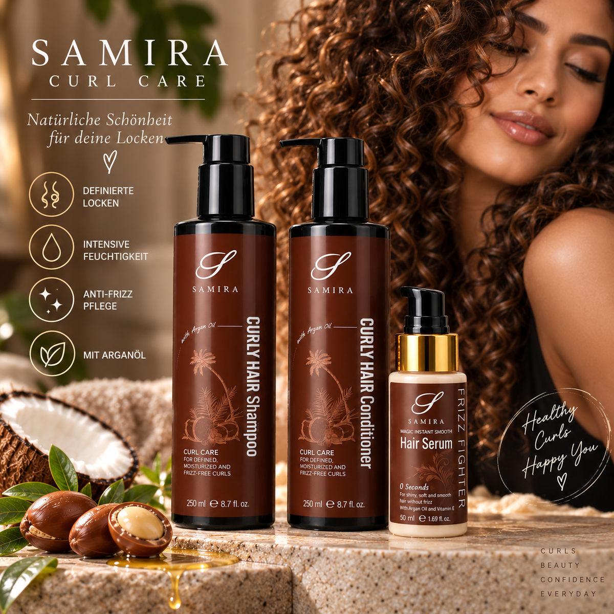 Samira Locken Pflege Die ultimative Lockendefinition: Frizz-frei und voller Sprungkraft