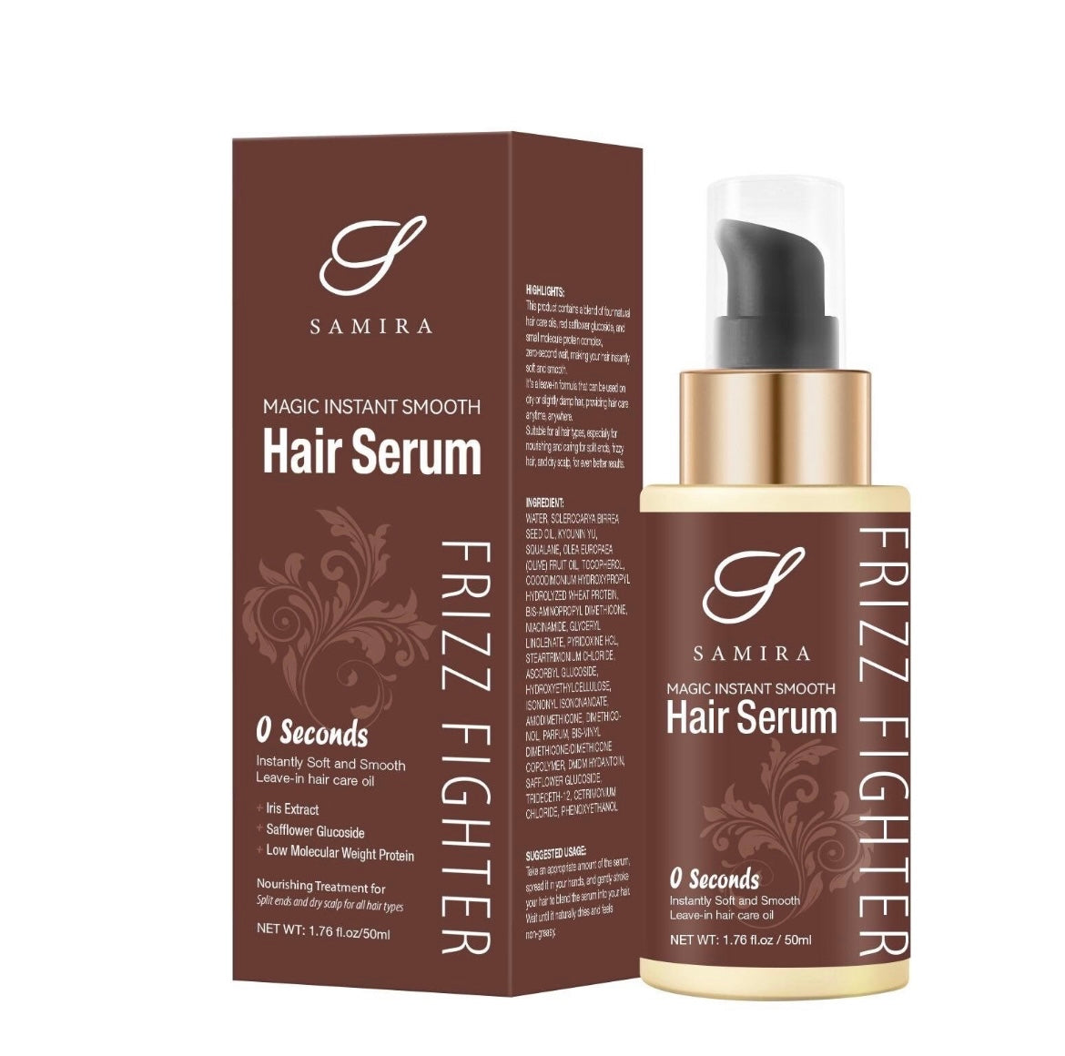 Leave-in Haarbalsam HAIR SERUM FRIZZ FIGHTER